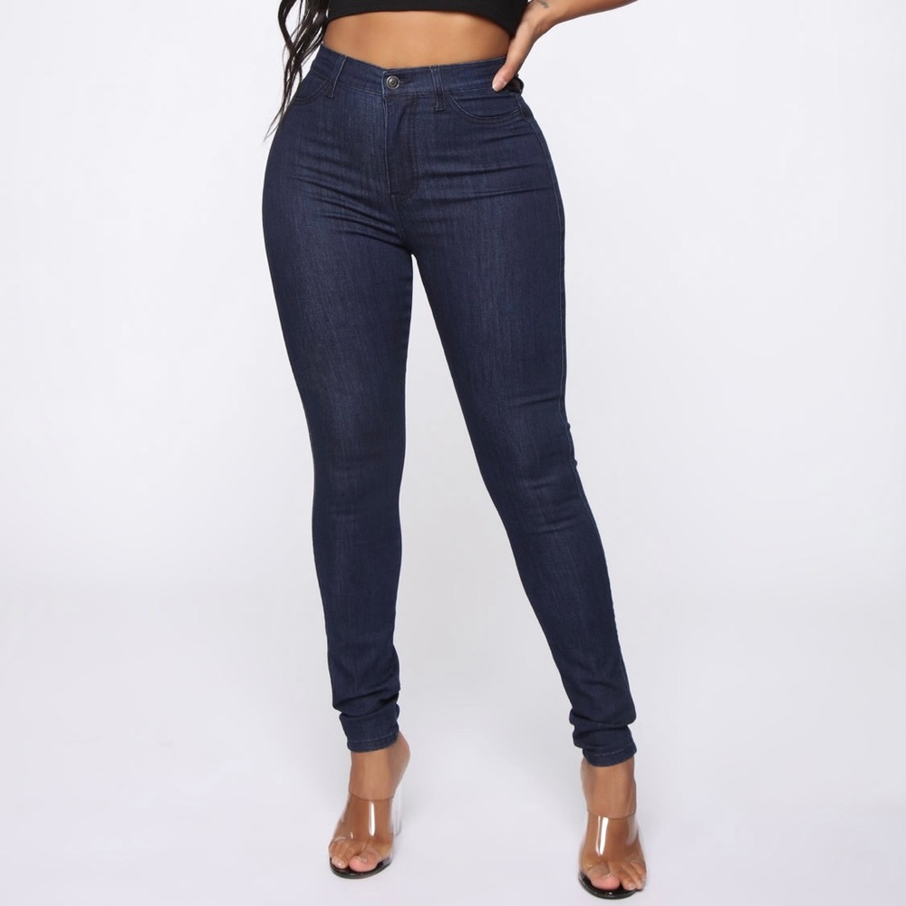 Emma Super Stretch High Rise Skinny Jean - Indigo